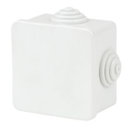Vimark 4-Entry Square Junction Box with Knockouts 70mm x 42mm x 70mm