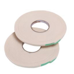 Stormguard Sureseal 5 Self-Adhesive Foam Draught Excluder Weatherstrips White 7.5m 2 Pack