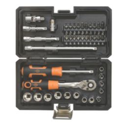 Magnusson  1/4" Drive Standard Socket Set 40 Pieces