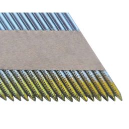 Easyfix Galvanised 34º Collated Nails Ring Shank 3.1mm x 90mm 1100 Pack