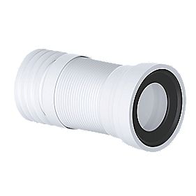 Viva  Slinky-Fit WC Pan Connector White 110mm