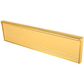 Diall Letter Box Gold 294 x 78mm