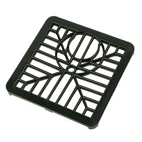120mm 12cm ~4.8" Square stainless steel drain cover gully grid grate 
