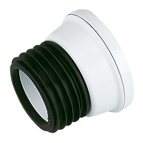 FloPlast  SP101 Straight Connector White 147mm