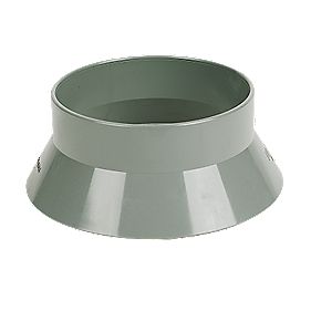 FloPlast  Solvent Weld End Ventilation Collar Grey 110mm