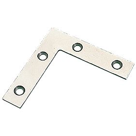 Angle Plates Zinc-Plated 50 x 13 x 50mm 10 Pack