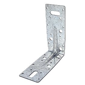 Galvanised Angle Bracket 150x90x60mm Wide pack of 10 