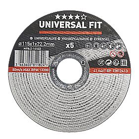 grinder disc cutting angle metal discs screwfix 2mm 115mm pack compare