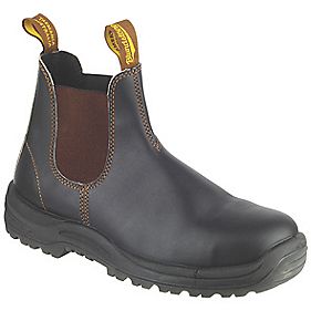 Blundstone 192 Safety Dealer Boots Brown Size 12 | Dealer Boots ...