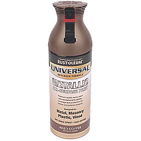 copper paint aged spray rust oleum 400ml metallic universal screwfix