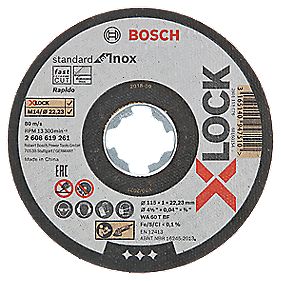 Bosch X-Lock Stainless Steel Cutting Disc 4\u00BD\