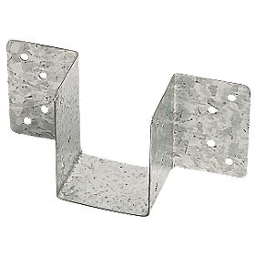 MINI JOIST HANGERS 38MM OR 47MM IDEAL FOR DECKING OR LOFT BEAMS GALVANISED 