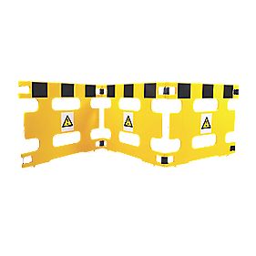 Addgards Handigard 3-Panel Barrier Yellow \/ Black 970mm