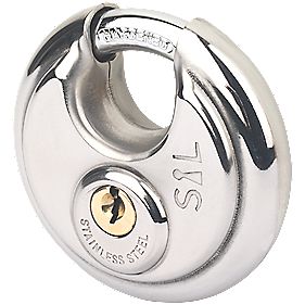 Sterling SPL100 70mm Closed Shackle Disc Padlock with Stainless Steel Body 
