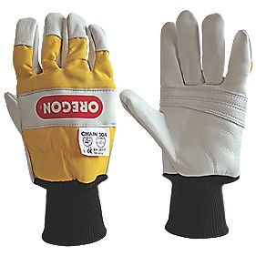 OREGON 295399 BOTH HANDS PROTECTIVE CHAINSAW GLOVES 