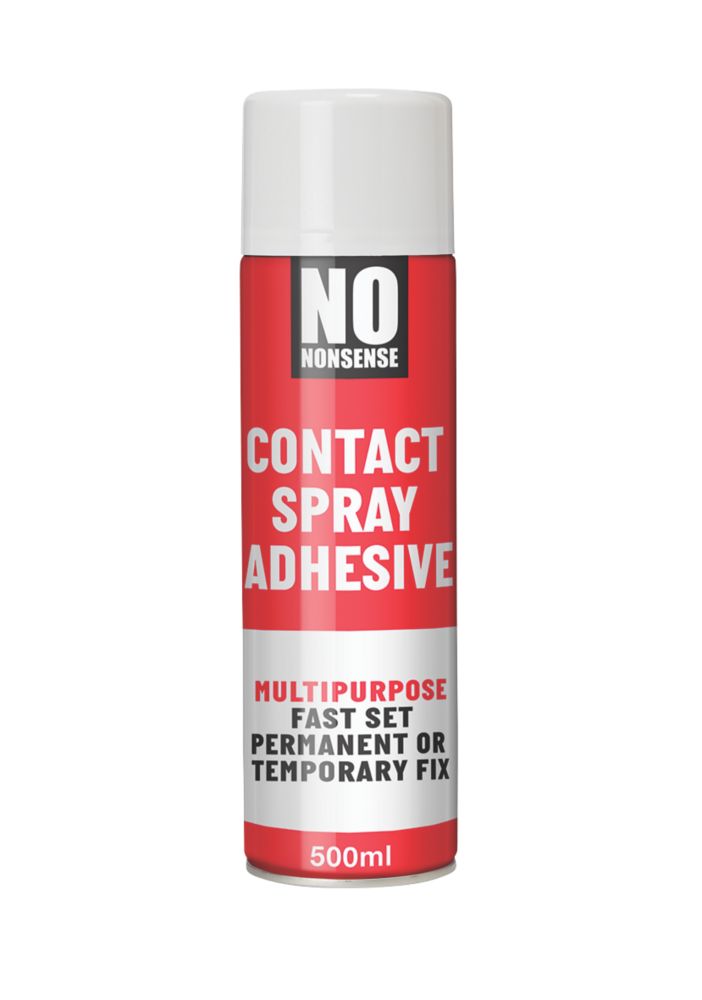 No Nonsense Contact Adhesive Natural 500ml Screwfix