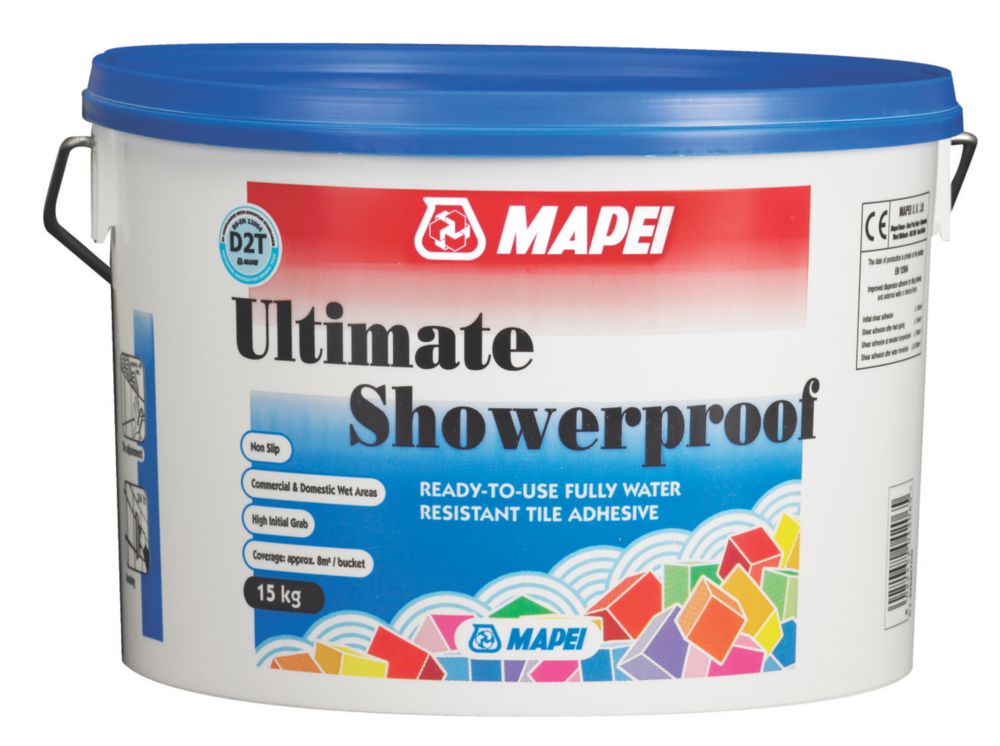 Mapei BuildFix Wall Tile Adhesive Off White 15kg Screwfix