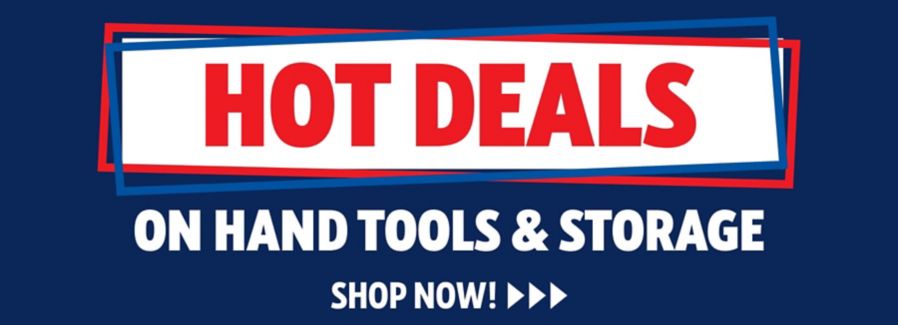 Hot Deals on Hand Tools & Storage