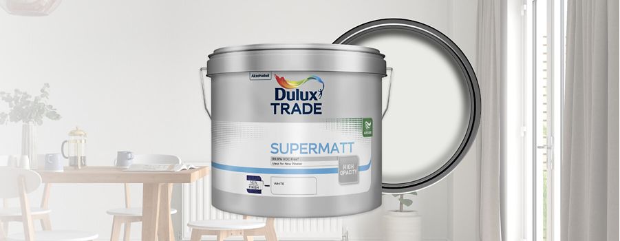 Save 10% on selected Dulux Trade Paint