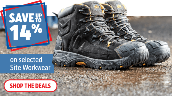 Save Up to 15% on selected Site Workwear