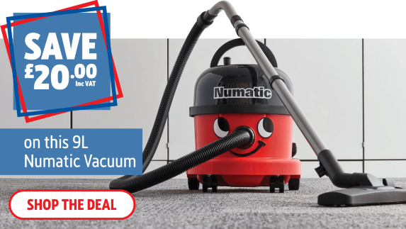 Save £20 Inc VAT on this 9L Numatic Vacuum