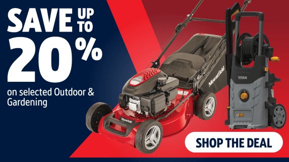 Save up to 20% on selected Outdoor & Gardening