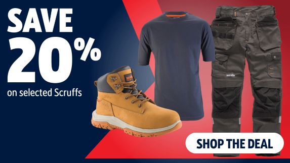 Save 20% on selected Scruffs
