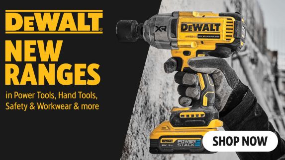 DeWalt New Ranges. Shop Now