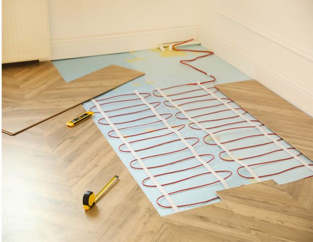 Can you use electric underfloor heating under carpet?