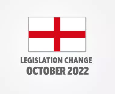 England's Legislation Change October 2022
