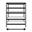 1200mm Garage Shelving