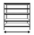 1525mm Garage Shelving