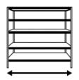 1600mm Garage Shelving