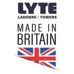 Lyte  Industrial Strength Aluminium 14-Treads  Warehouse Steps 3.42m
