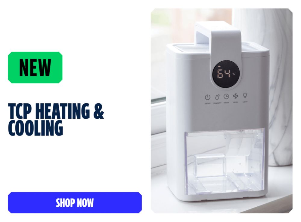 New TCP Heating and Cooling. Shop Now