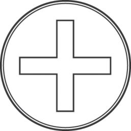 Erbauer  6.35mm 25mm Hex Shank PH2 Impact Screwdriver Bits 30 Pack