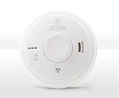Interlinked Heat & Carbon Monoxide Alarms