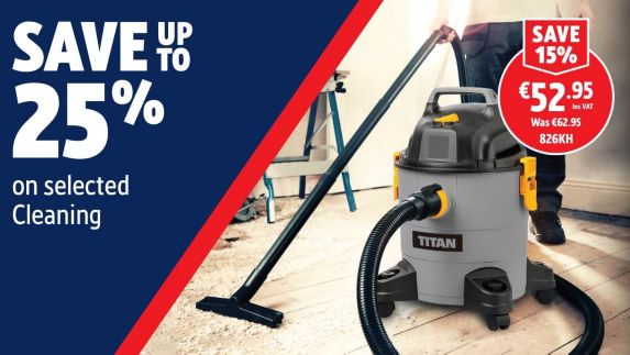 Save Up To 25% on selected Cleaning