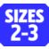 Size 2-3