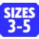 Size 3-5