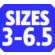 Size 3-6.5