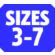 Size 3-7
