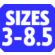 Size 3-8.5