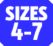 Size 4-7