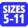 Size 5-11