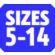 Size 5-14