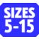 Size 5-15