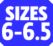 Size 6-6.5