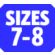 Size 7-8