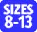 Size 8-13